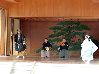 伊勢神宮内宮奉納能公演