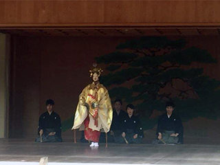 伊勢神宮内宮奉納能公演