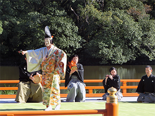 伊勢神宮内宮奉納能公演